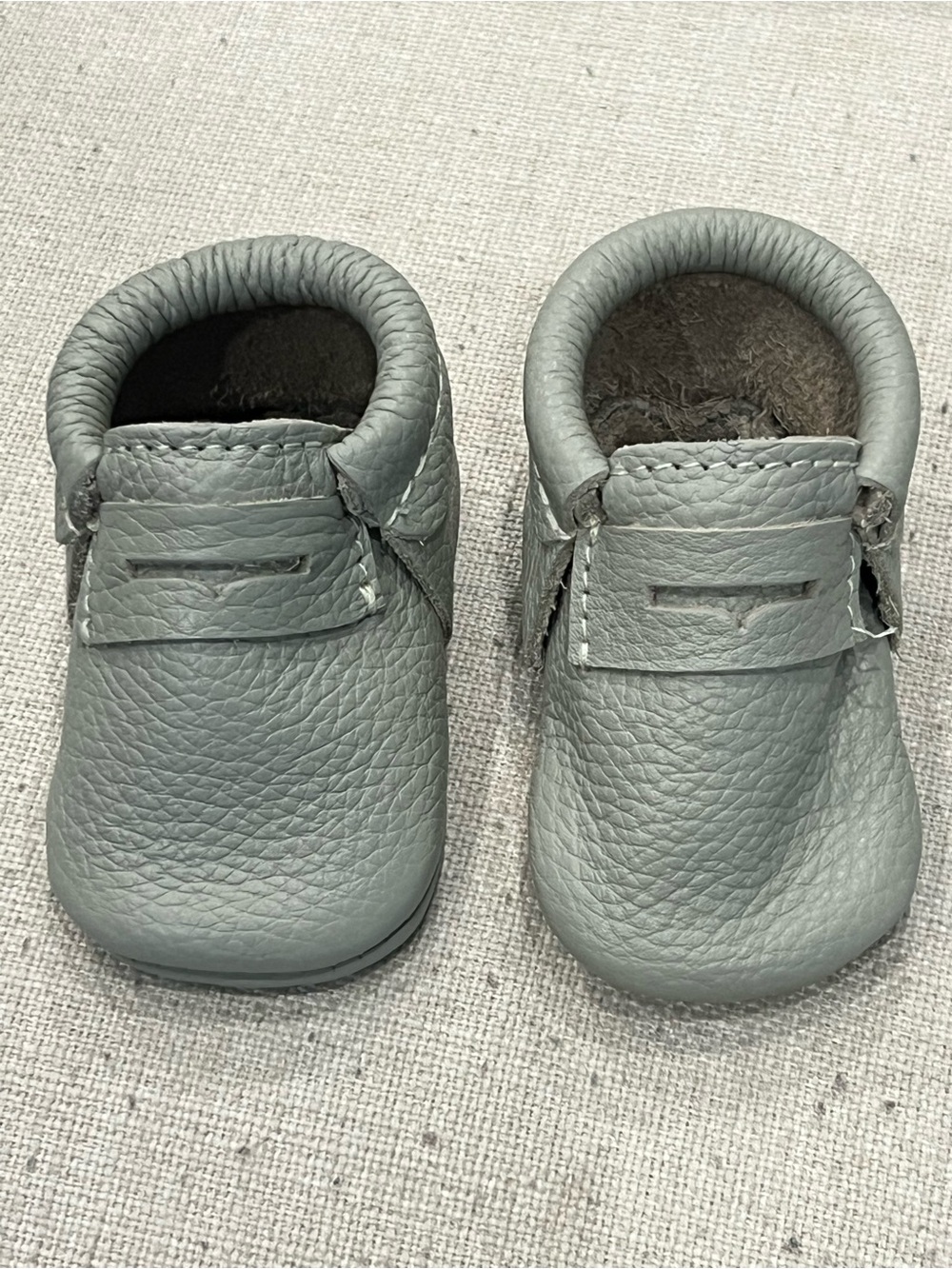 Freshly Picked Leather Baby Moccasins - Size 1